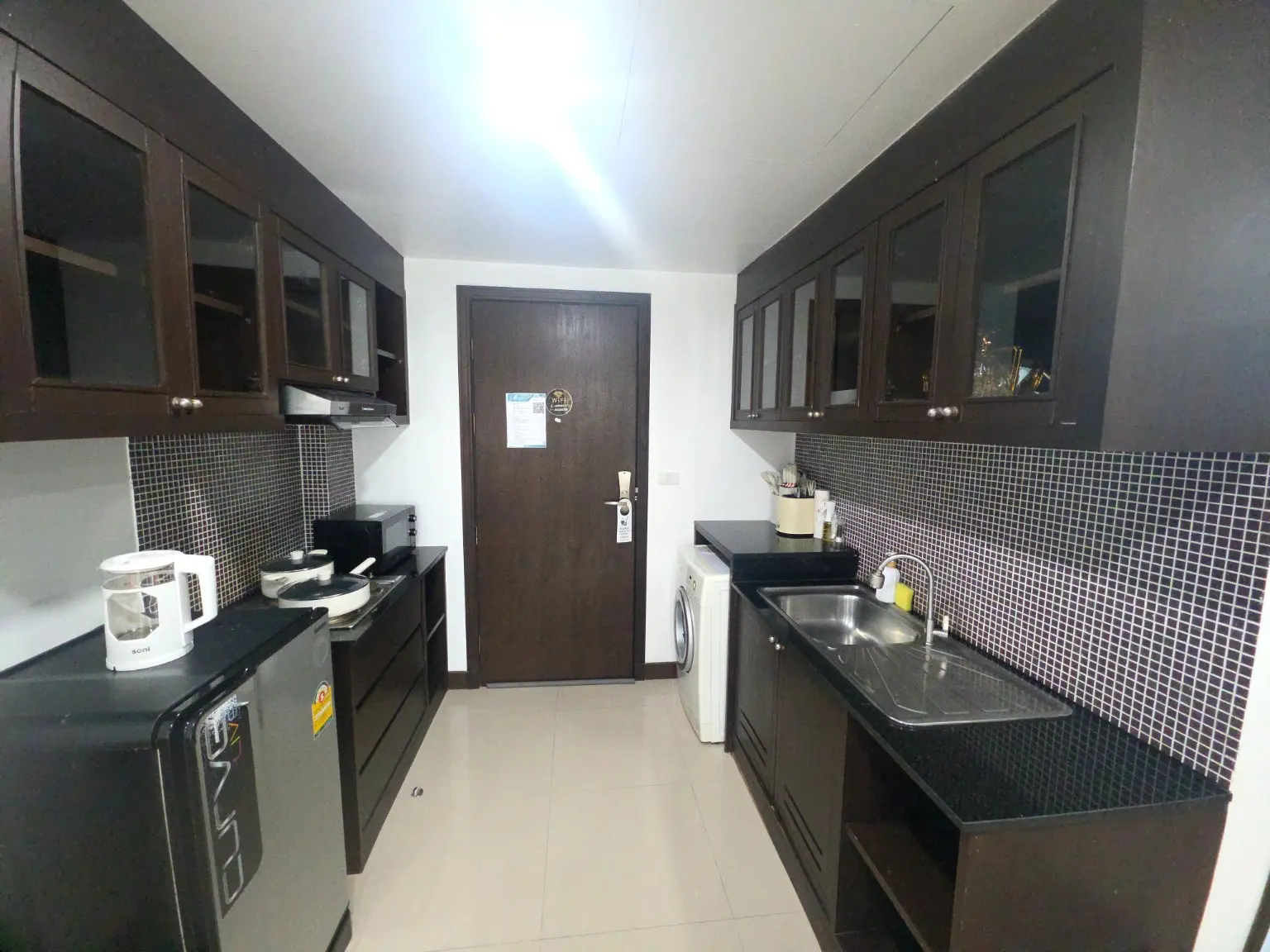 หนึ่งห้องนอน · ห้องครัวของอพาร์ตเมนต์ 24/17